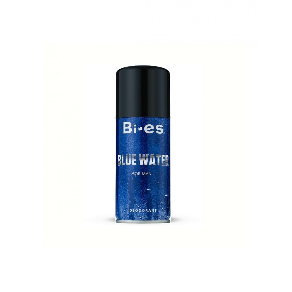 Bi-es Blue Water for Men Deodorant Spray -150ml (Buy 1 Get 1 Free)