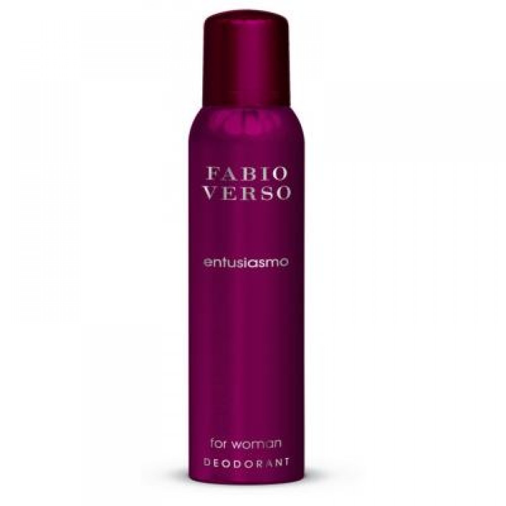 Fabio Verso Enthusiasmo Deodorant Spray for Women -150ml (Buy 1 Get 1 Free)