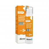 The Derma Co. C-Cinamide Radiance Sunscreen Acqua Gel SPF50 PA++++ -50g