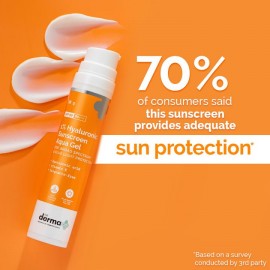 The Derma Co 1% Hyaluronic Sunscreen Aqua Gel, 50g 