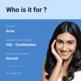 The Derma Co 1% Salicylic Acid Gel Face Wash, 100ml