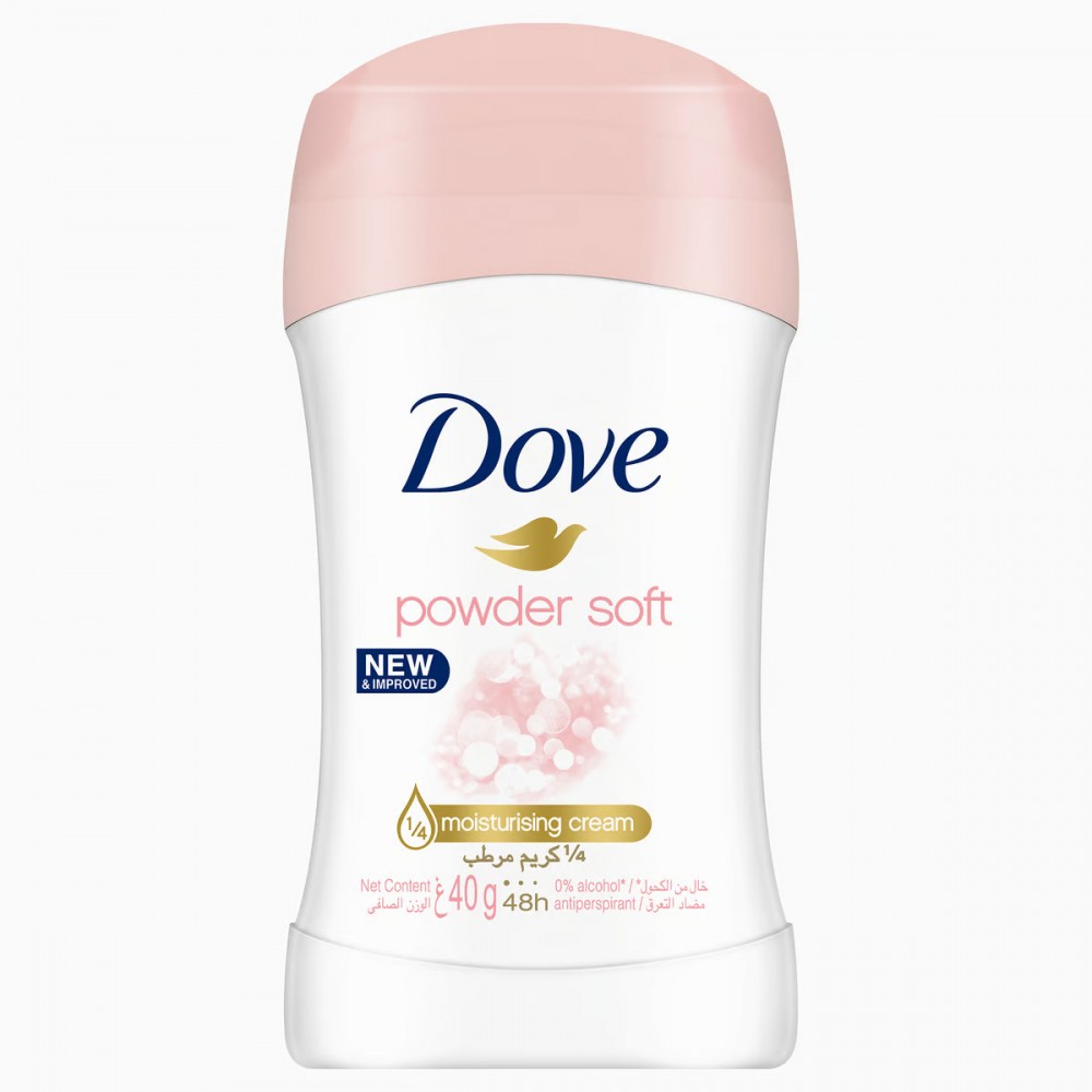 Dove Powder Soft Deodorant Stick -40g