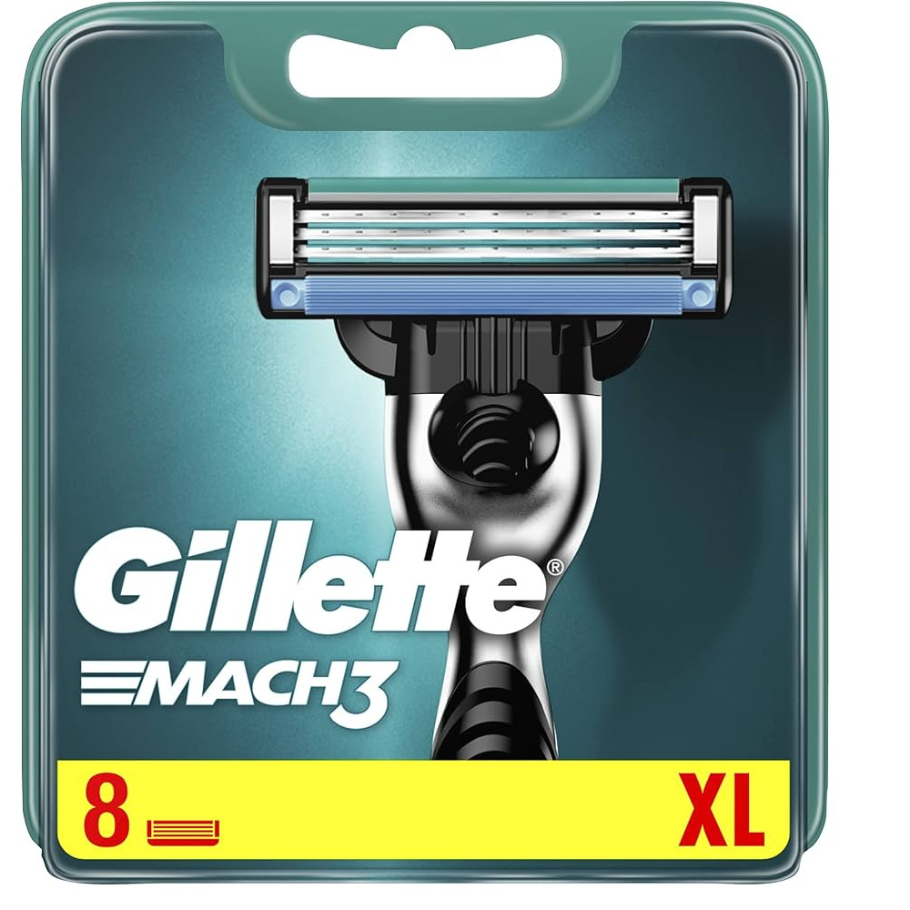 Gillette Mach 3 Razor Blade (Pack of 8)