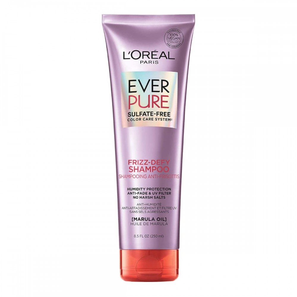 L'Oreal Ever Pure (MARULA OIL) Frizz Defy Shampoo -250ml