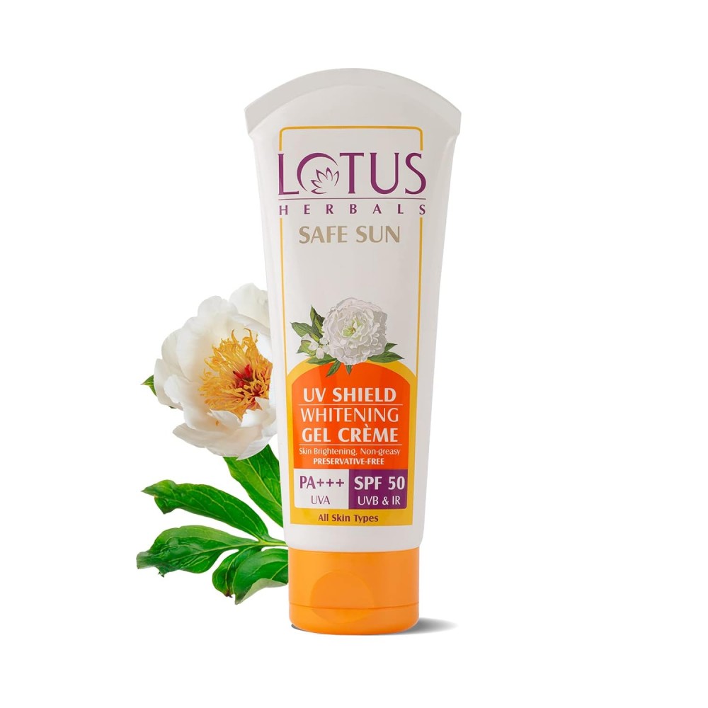 Lotus Herbals Safe Sun UV Shield Gel Cream SPF 50
