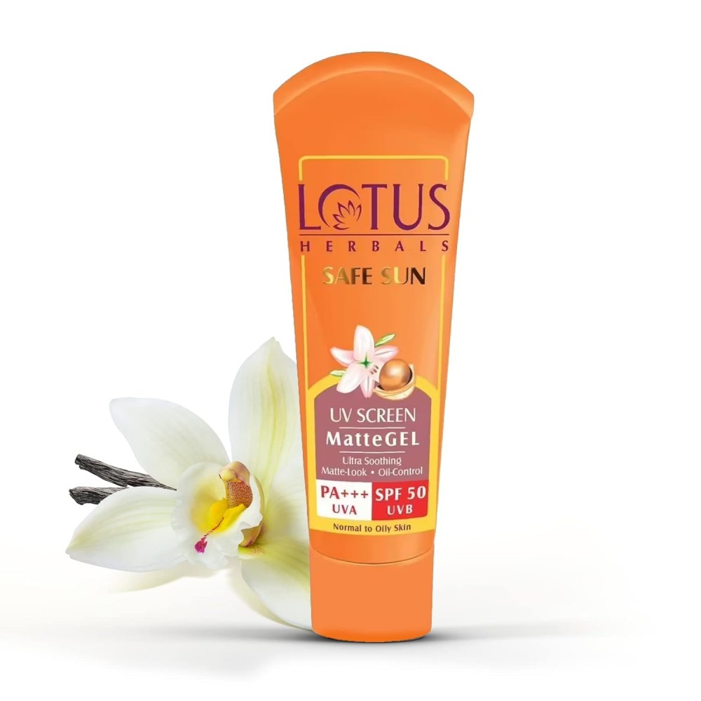 Lotus Herbals Safe Sun Uv Screen Matte Gel SPF 50
