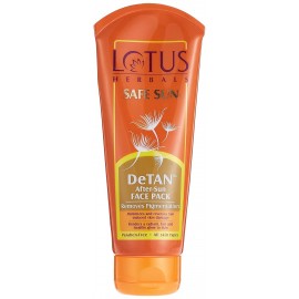 Lotus Safe Sun DeTan After-Sun Face Pack 100g