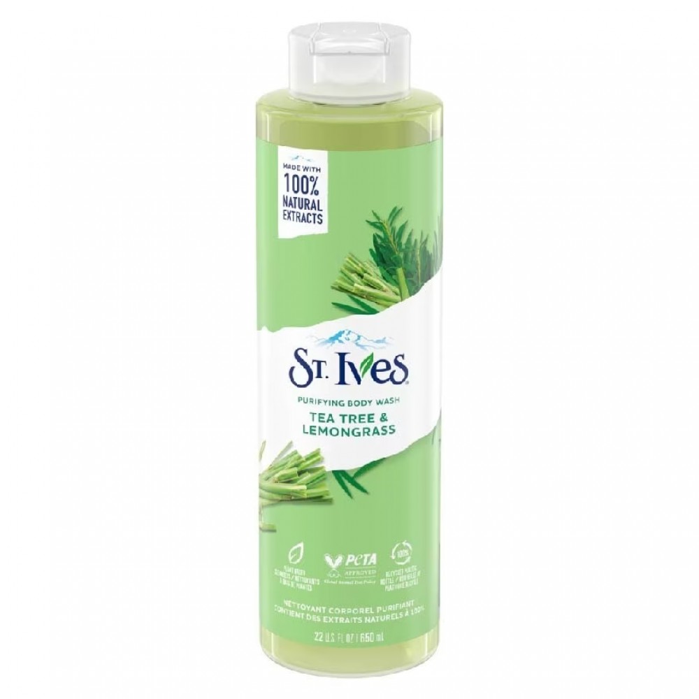 St. Ives Tea Tree And Lemongrass Body Wash 650ml