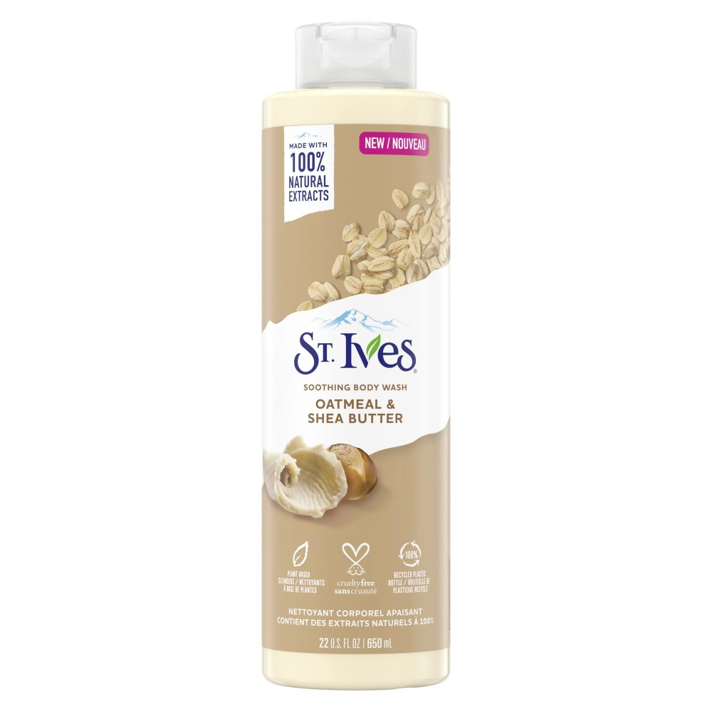 St. Ives Oatmeal And Shea Butter Body Wash 650ml