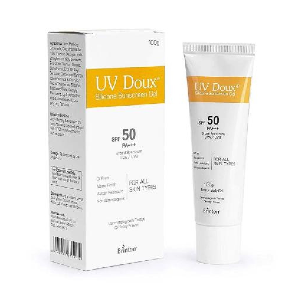 UV Doux Sunscreen Gel with SPF 50, PA+++ 100g